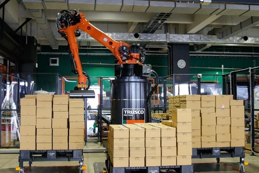 トラスコ中山様にて、知能ロボットが出荷積み付け工程を自動化 ～多