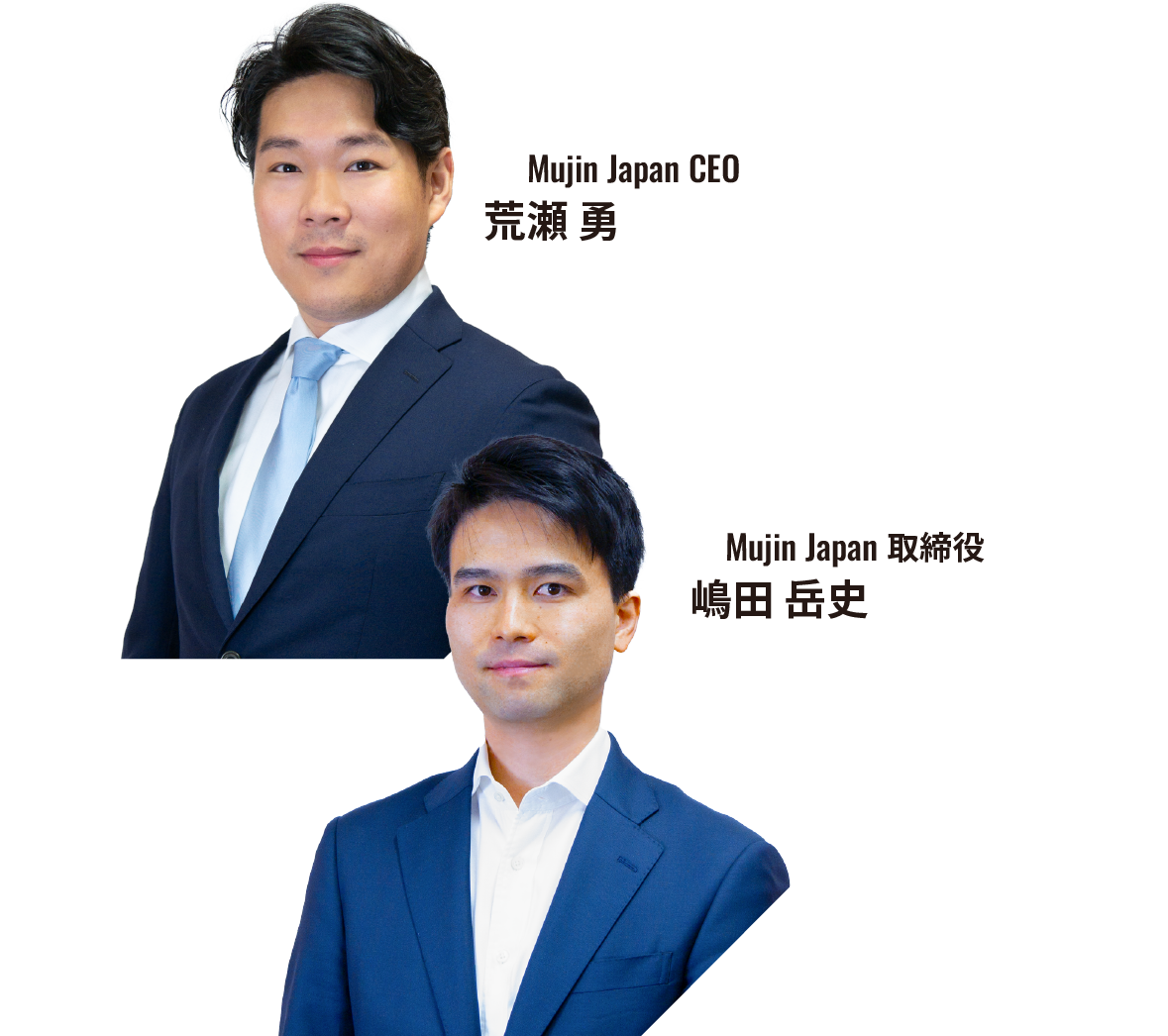 Mujin Japan CEO 荒瀬勇 Mujin Japan 取締役 嶋田岳史