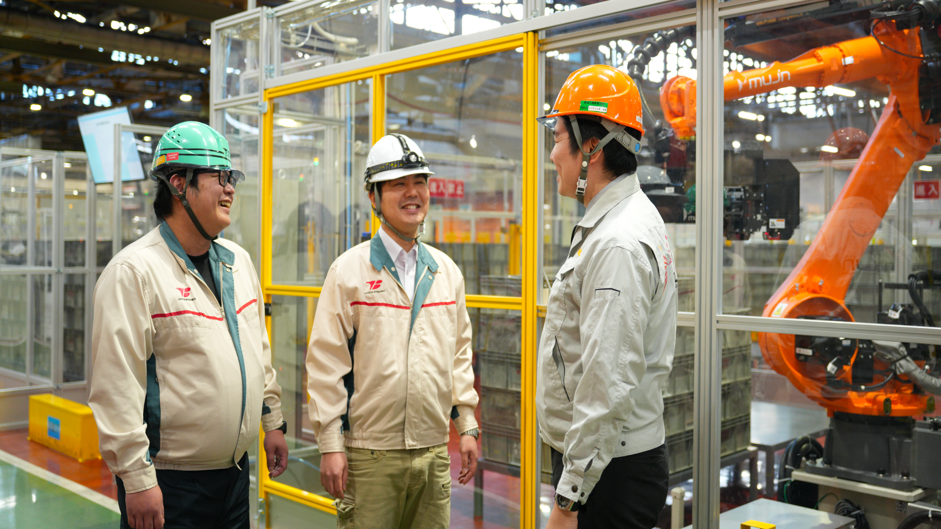 トヨタ紡織様 Mujin